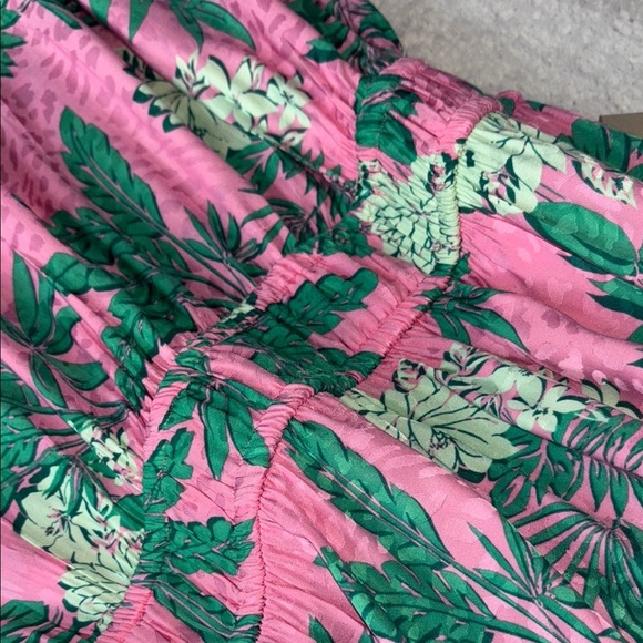 LOFT Green and Blue Halter Maxi Sundress - Picture 8 of 11